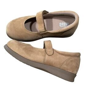 Drew Women's Bloom II Nubuck Leather Mary Jane Shoes Size 8W